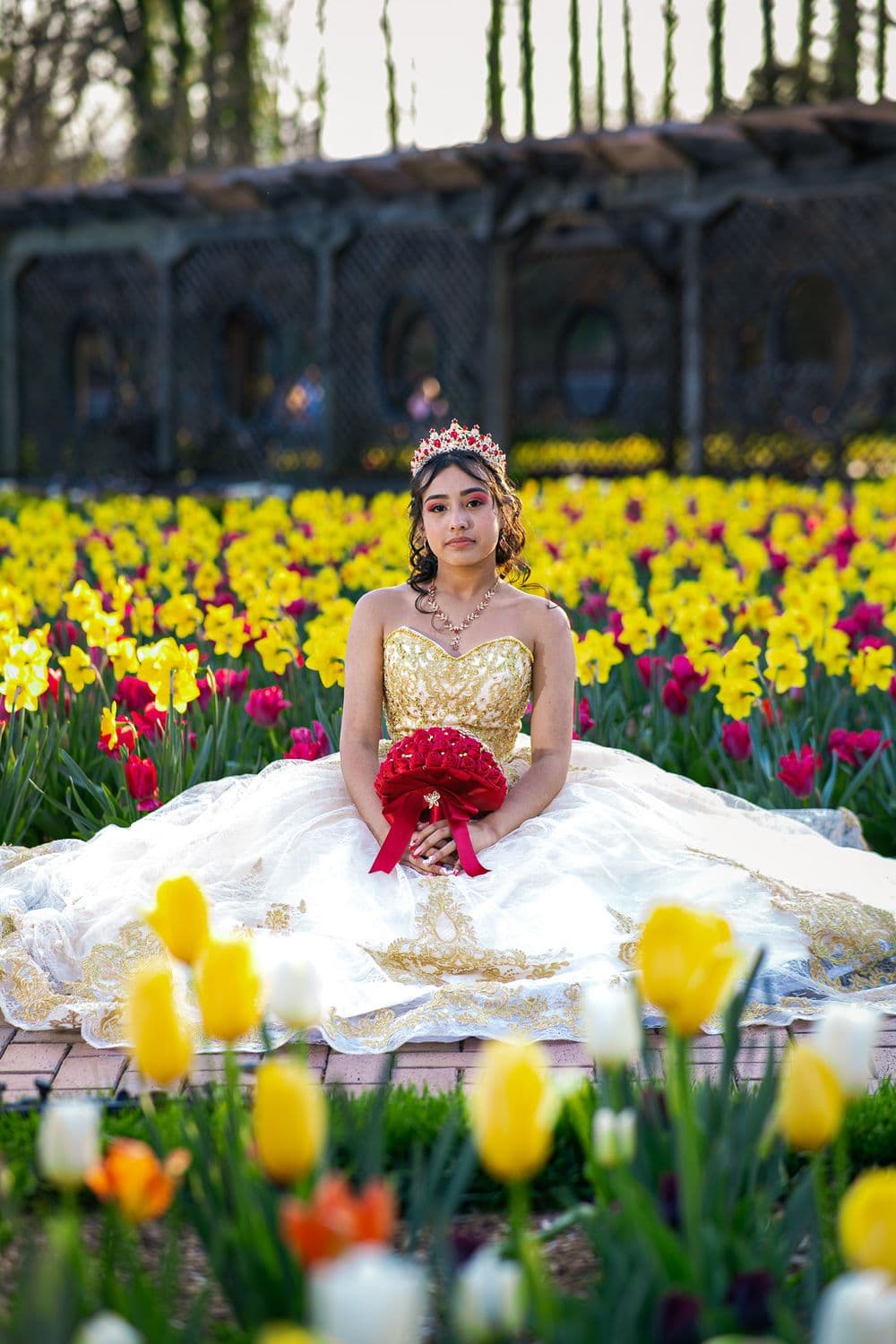 Quinceañera portrait